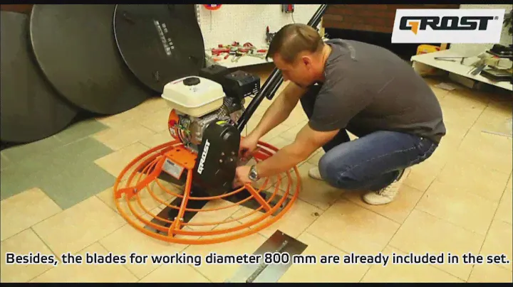 ZMU - universal power trowel