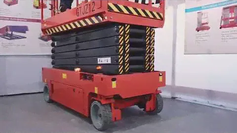 Самоходный ножничный подъемник до 16 метров. Обзор. Продажа, сервис.
