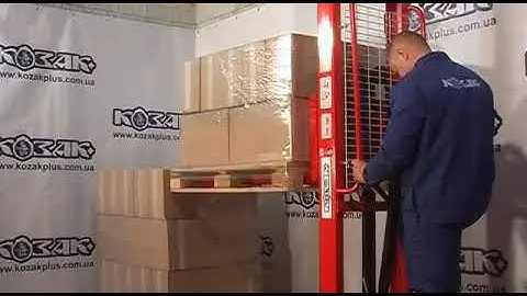 Ручной гидравлический штабелёр SFH15-16  denza.ru